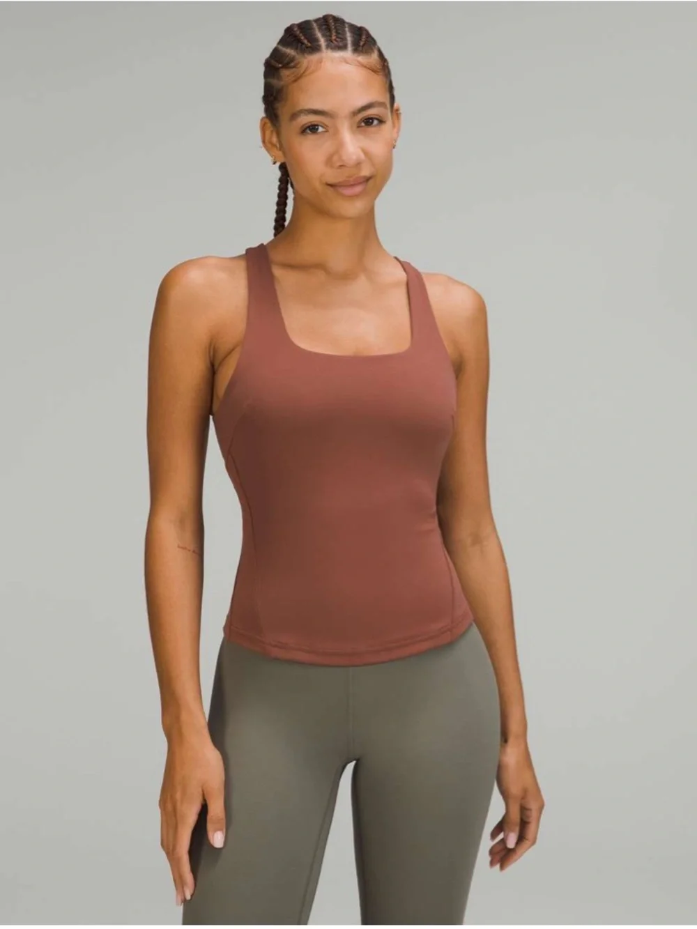 Lululemon InStill Tank Top Ancient Copper Size 8